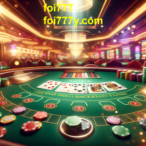 Descubra o Blackjack no foi777: Estratégia, Emoção e Diversão